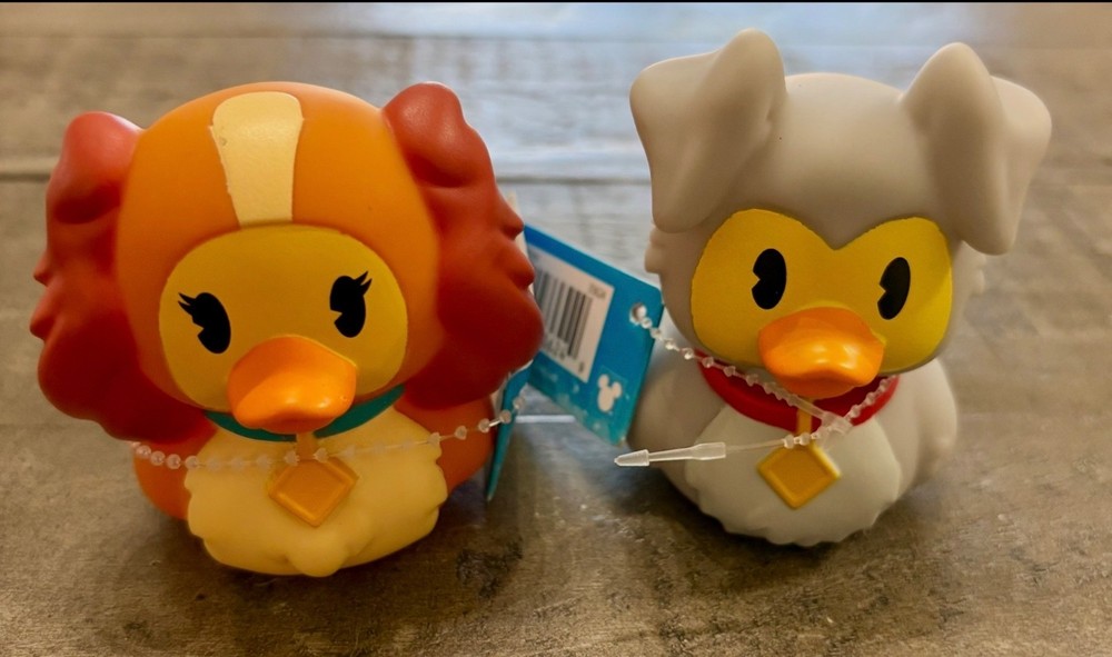 *FREE SHIP* 2.5″ LADY + TRAMP Disney Classic Animation Movie Duckalooz
