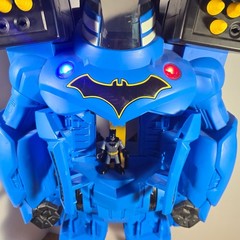 2017 Mattel Batman Blue Robotic Suit Imaginext 30 In Tall