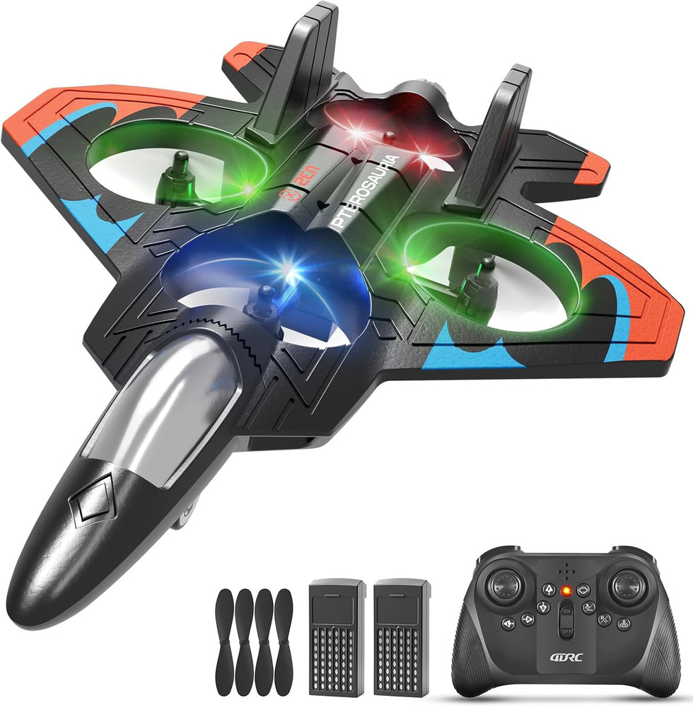 Foam Remote Control Airplanes RC Planes for Kids Adults, RC Airplane Fighter Jet