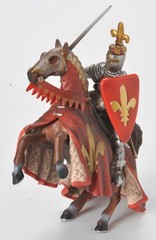 Vintage Schleich World of Knights Figurines Lot of 2 Model # 70018 & 70020