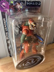 JOY RIDE STUDIOS HALO 2 SERIES 8 HERECTIC ELITE LEADER 2006 GENUINE NIB. RARE