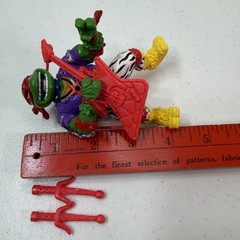 Vtg Teenage Mutant Ninja Turtles Heavy Metal Raph Figure 1991 TMNT Guitar