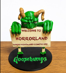 Custom Goosebumps Set of 9 Hand Painted Figures