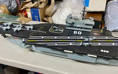 GI Joe USS Saratoga Aircraft Carrier With 9 Aircraft