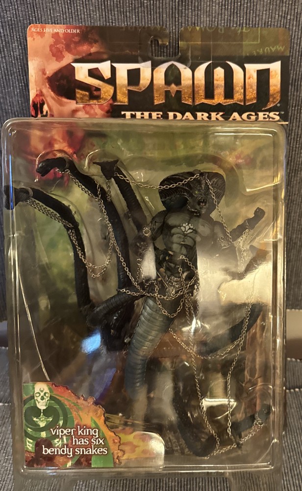 Spawn the dark ages, viper king figurine series 14, 1999, McFarlane toys, NIB