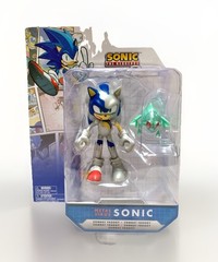 NEW Sonic The Hedgehog METAL VIRUS SONIC w/ZOMBOT FROGGY 4in Action Figure Set
