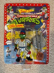 TMNT Grand Slammin’ Raph 1991 Unpunched MOC MOSC 5144 Ninja Turtles Playmates