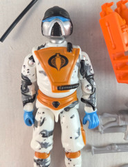 Gi Joe Black Major Cobra Techno Viper Arctic Patrol Custom Limited Edition