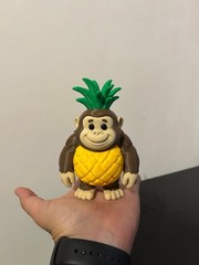 Italian Brainrot – Orangutini Ananasini 3D Printed Figurine Toy For Kids & Adult