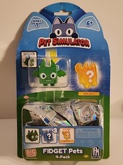 Pet Simulator Fidget Pets Mystery 4-Pack NEW Factory Sealed Series 1