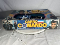 Rare Vintage 80’s Brazil Glasslite TJ Hooker william shatner toy set US Seller