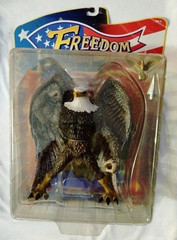 2002 FREEDOM THE AMERICAN EAGLE 8″ 9/11 Commemorative Action Figure MEZCO Sealed