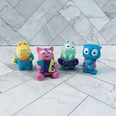 Hasbro Lost Kitties Lot Of 4 Miniature Collectible Figures