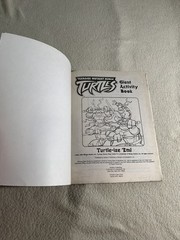 Vintage Y2K TMNT Teenage Mutant Ninja Turtles COLORING BOOK 2003 Nostalgia 90s