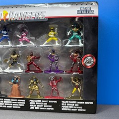 JADA TOYS POWER RANGERS NANO METALFIGS METAL FIGS DIECAST FIGURES 20 PACK NEW