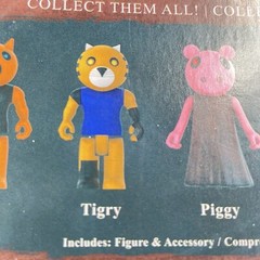 Roblox Piggy Action Figure TIGRY 3.5″ Series 1 With Scratch DLC Code – NEW