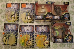 Vintage Men In Black Action Figs (8 Pc Set) NIB (5 Action Figs) (3 Playsets)1990