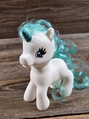 My Littls Pony Gi-Go Bundle Of Three Unicorns Pink, White, And Blue