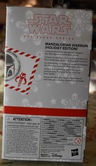 Star Wars Black Series Mandalorian WARRIOR (HOLIDAY EDITION) Figure NEW
