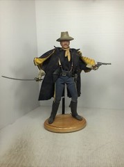 1/6 *RARE* JOHN WAYNE US CAVALRY OFFICER “SHE WORE A YELLOW RIBBON” + OAK STAND