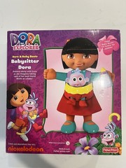 2012 NIB Dora the Explorer Baby-sitter W/baby Bots ! Only At Toy For Us Exclusi