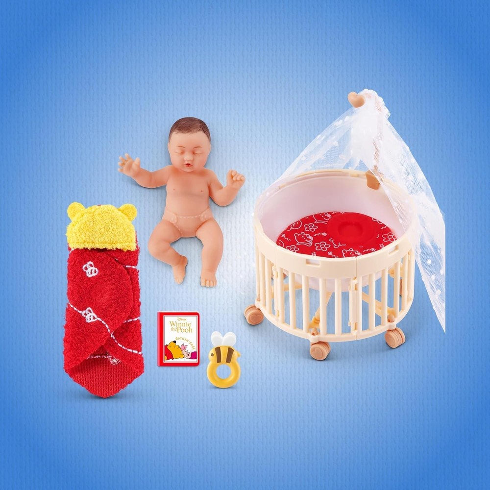NEW RELEASE Zuru My Mini Baby DISNEY series WINNIE THE POOH CRIB HARD TO FIND