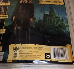 NECA Series 1 Harry Potter Order of the Phoenix Hermione Figure w/ Wand Base NEW