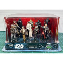 Disney Store Star Wars Rogue One Deluxe Figurine Set of 10 Darth Vader SEE PICS