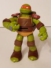 Raphael Ninja Turtle W/ Wheels on Feet 2012 Viacom 5 1/2″ Inches Tall