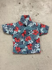 SU-JKHS-BLU: 1/12 Blue Hawaii Shirt for 6″ Medium to slim body