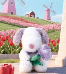 💡 Youmai x Peanuts Snoopy Flower Gift Series Plush One Random Blind Box