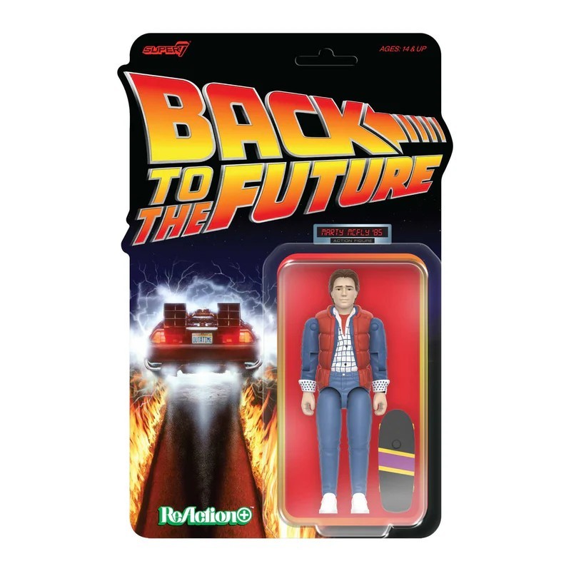 Marty McFly ’85 Back to the Future Super7 ReAction+ Action Figure
