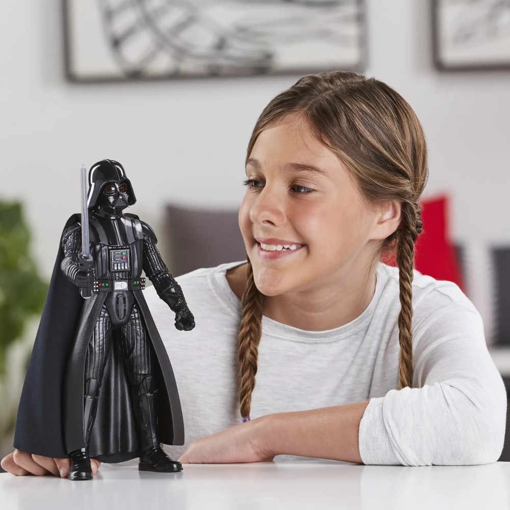 Star Wars: Darth Vader Toy Action Figure Unisex Ages 4 and Up 13″