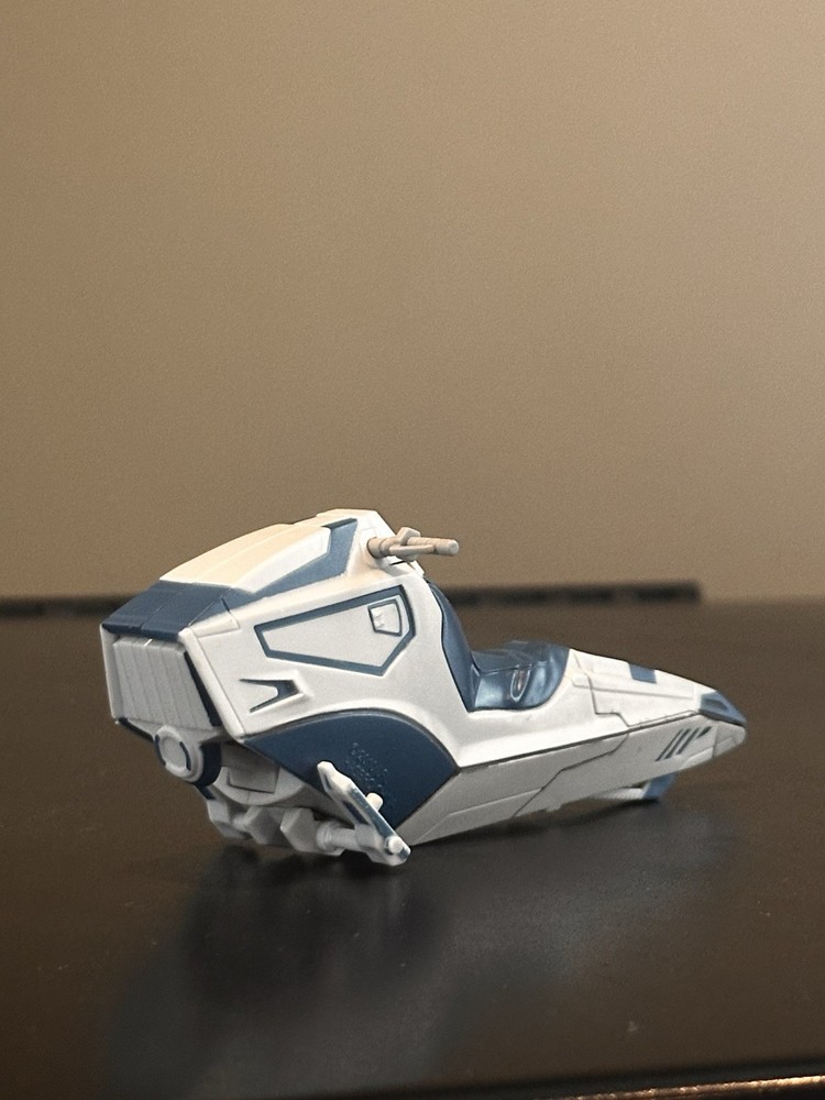 Star Wars The Clone Wars Mandalorian Speeder Bike Warrior Hasbro 2010 3.75