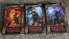 Lot Of 3 Dungeons & Dragons Action Figures Holga Edgin & Simon NEW