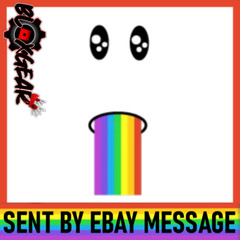 Roblox Toy Code Rainbow Barf Face Virtual Item Sent Fast By Ebay Message