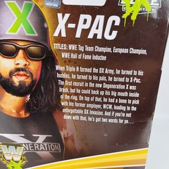 WWE Legends Series 15 X-Pac Action Figure DX D-Generation X 123 Kid Wrestling