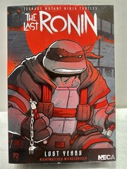 NECA TMNT The Last Ronin Lost Years Nightwatcher & Battle Damage Lot of 4 Figs
