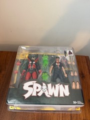 McFarlane Gold Label 30th Anniversary Spawn and Todd 7″ Action Figures 2-Pack