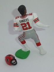 Deion Sanders Atlanta Falcons Packaged Custom Starting Lineup SLU NFL Football