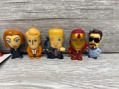Marvel Chibis Mini 1.25″ Figure Lot Bulls I Toy Avengers Hulk Iron Man Captain
