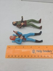 1967 Planet of The Apes Dr. Zaus Parachute Paratrooper Figure Hong Kong Lot