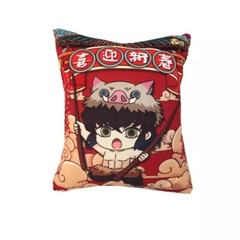 Demon Slayer Anime Manga Peripherals New Year’s Double Sided Printing Pillow