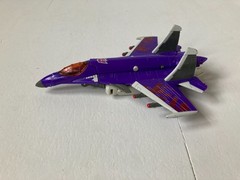 Transformers Skywarp Figure And Rocket Cybertron Deluxe Class