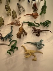 Lot of 30 + Jurassic World Mini Figures Dinosaur Toys