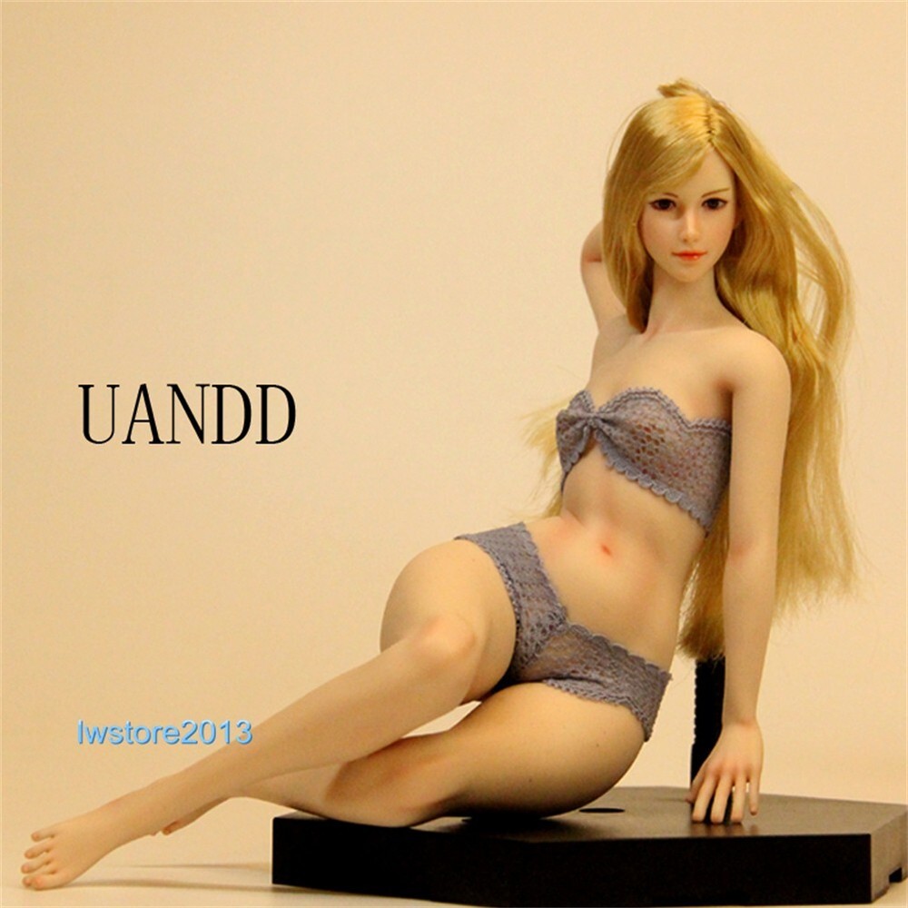 UANDD 1:6 Small Bust PH Pale Skin with Finger Bone 12″ Female Action Figure Body