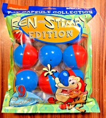 NECA 2022 HALLOWEEN TOY CAPSULE COLLECTION REN AND STIMPY EDITION BAG OF 9 NEW