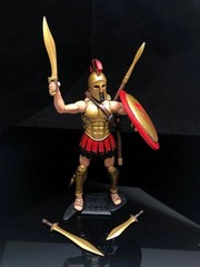 Leonidas Version 2 Boss Fight Studio Vitruvian Hacks: Action Figure & Lunchbox