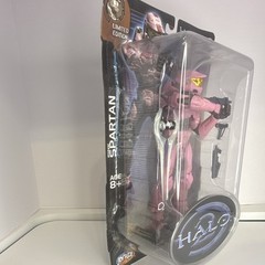 Joy Ride Studios Halo 2 Spartan Limited Edition Pink Action Figure w/ Weapons
