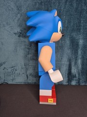 Jumbo XL Sonic Inspired Minifigure 19in 3D Printed Poseable Display Figure